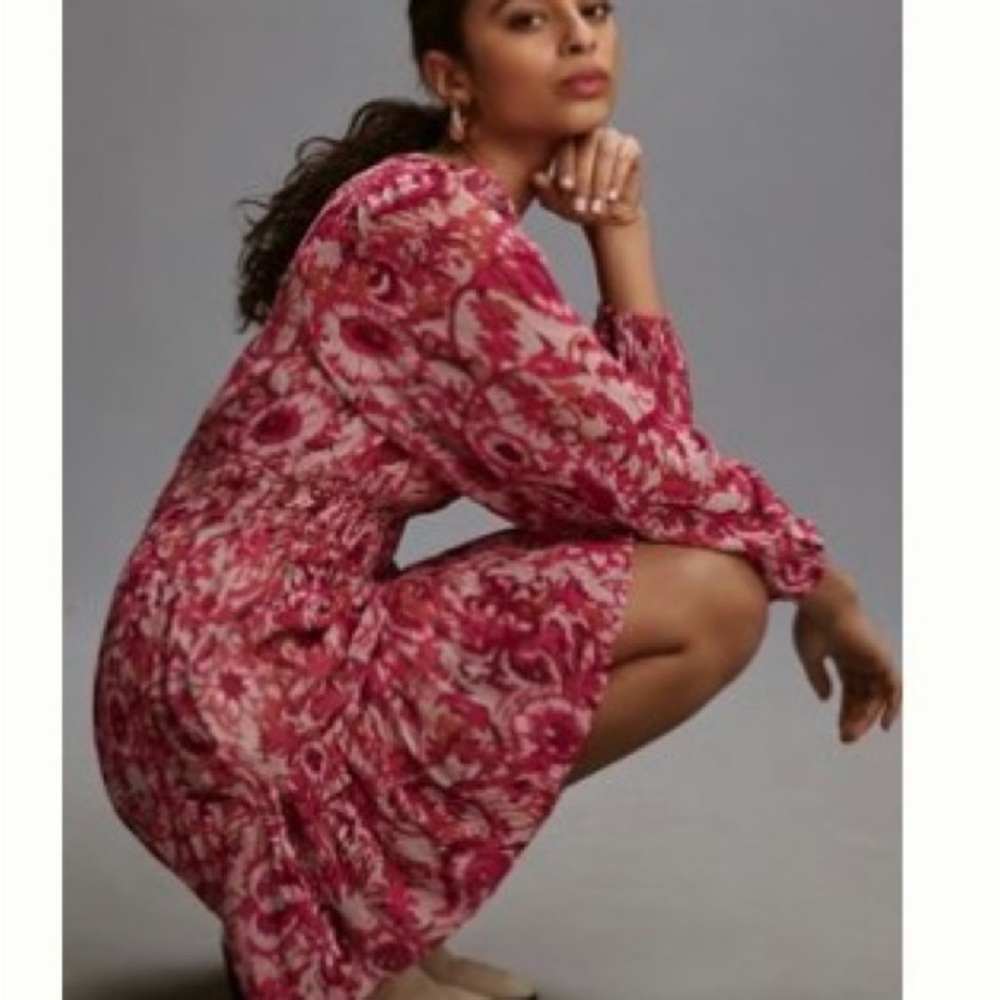 Anthropologie The Somerset Mini Dress: Long-Sleeve Edition